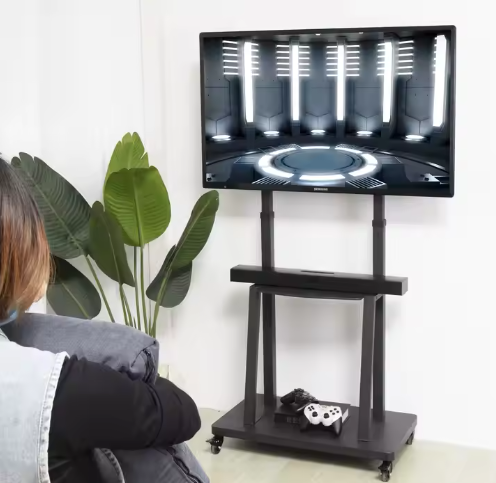 soporte de tv con ruedas