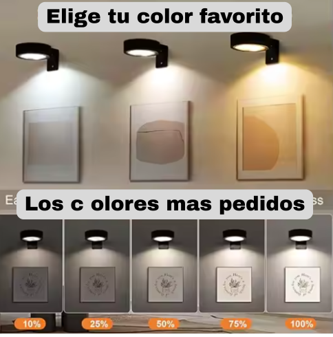 Lampara con control remoto