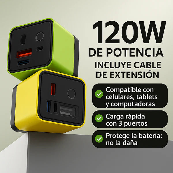 Cargador de 120w importado+Envio gratis