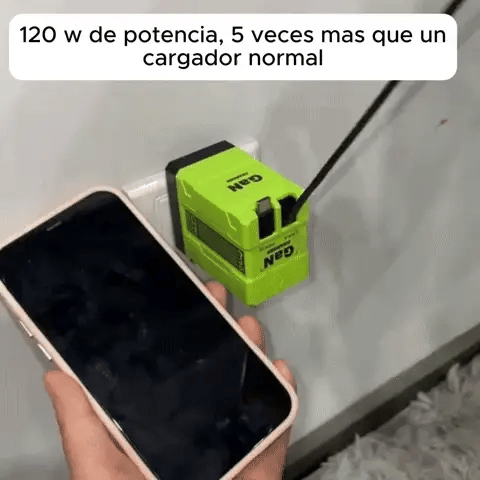 Cargador de 120w importado+Envio gratis